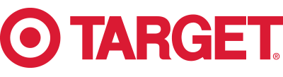 Target logo in red with bullseye icon and bold text, representing a retail partner of TIKI Brand.