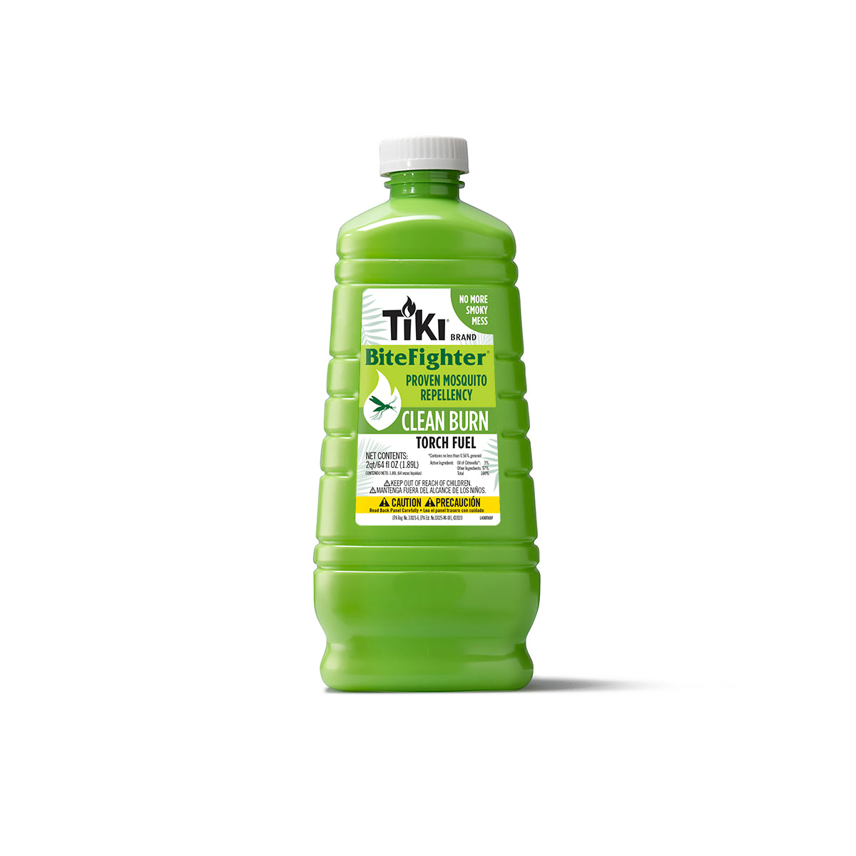 Green Tiki BiteFighter mosquito repellent torch fuel bottle.