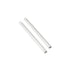 White textured chopsticks on a plain background.