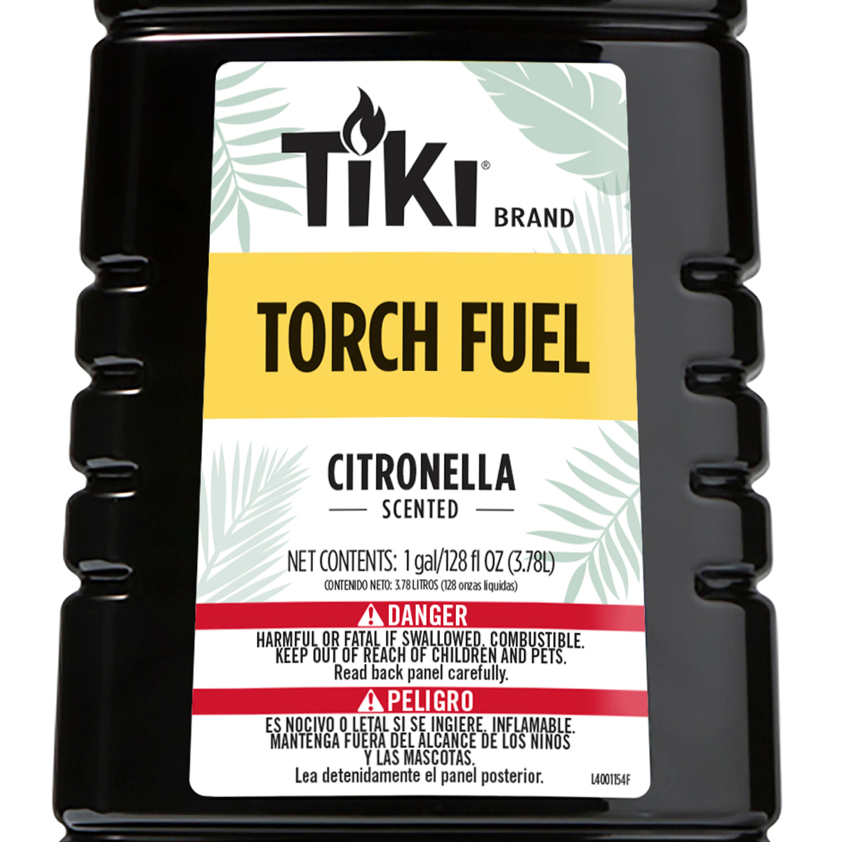 Black Tiki Brand Citronella Scented Torch Fuel, 1 gallon.