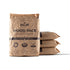 Brown Tiki Fire Pit Wood Pack, real wood pellets for instant light.